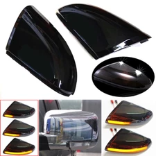 for Dodge Ram 1500 2500 2009-2022 LED Side Mirror Turn Signal Light Dynamic Lamp