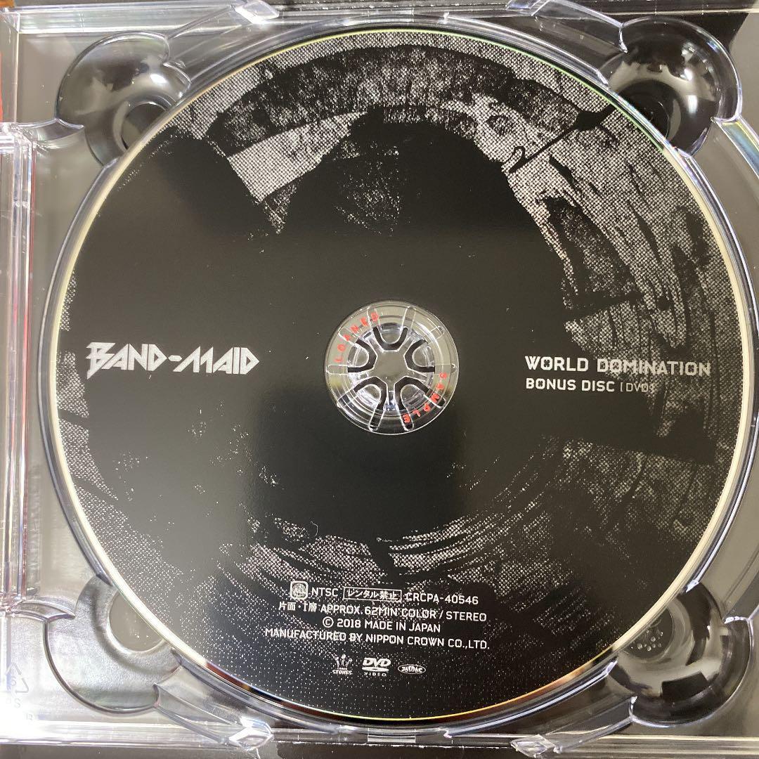 その他 Y BAND-MAID WORLD DOMINATION First Press Limited type-B DVD + CD
