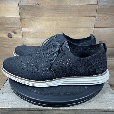 COLE HAAN Original Grand Stitchlite Black 10.5M-US/9.5UK Wingtip Oxfords C27959 ØriginalGrand Wingtip Oxford-C27959-BLACK STITCHLITE™-IVORY  main image 2