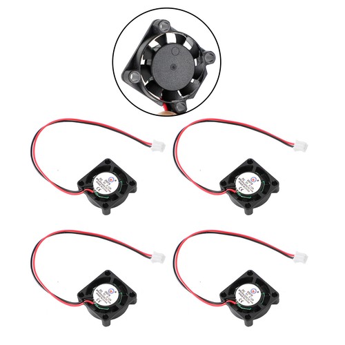 Brushless DC Cooling Blower Fan 5V 0.12A 2507S 25x25x7mm Sleeve 2 Pin Wire - Photo 16/16