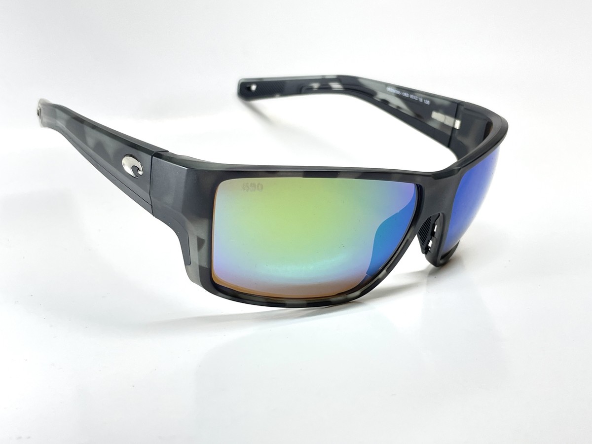 メッセージ専用 Costa Del Mar Reefton Pro sunglasses Tiger Shark frame green 580