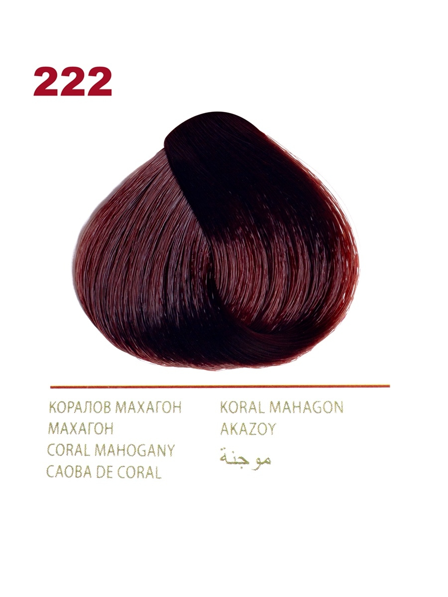 Vip's Prestige Crema colorante resistente per capelli 222 Mogano