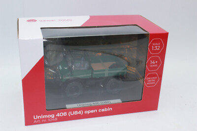 Weise Toys 2024 Unimog 406 (U84) open cabin 1:32 < Poppema Landbouwminiaturen