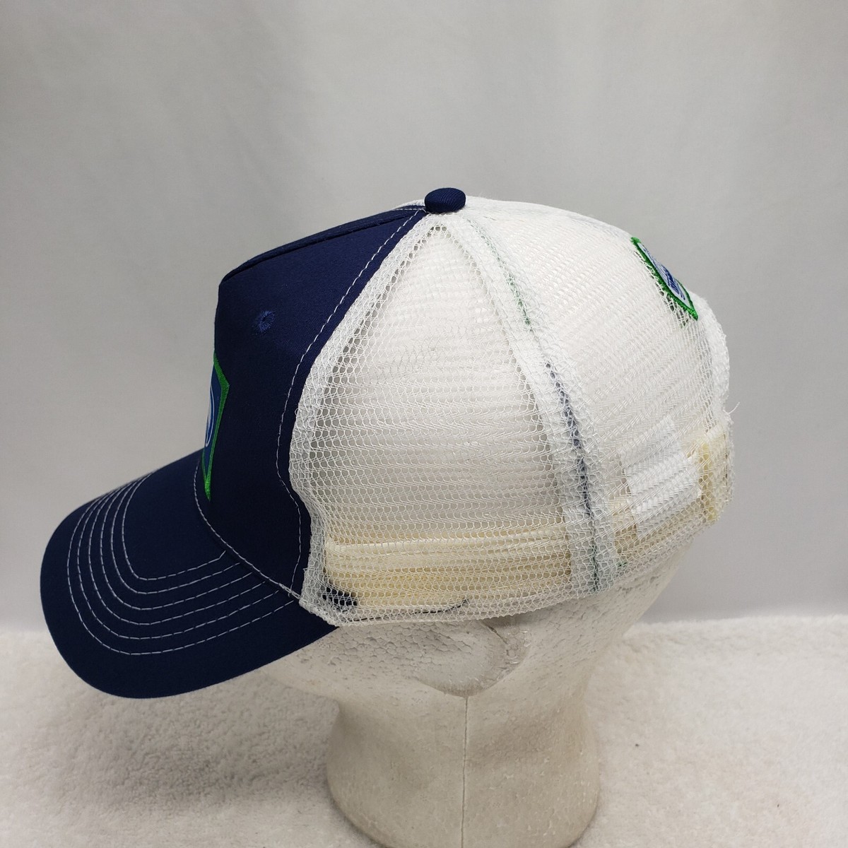 Seattle Seahawks trucker hats blue green or white bougie game day ready playoffs Youth  main image 4
