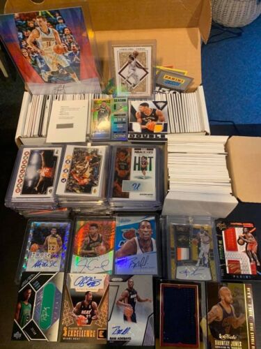 Huge Basketball Sports Card Hot Pack Signature Relic Auto Mem Lot NBA Rookie  - Picture 1 of 2