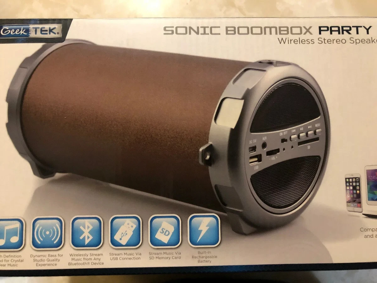 Geektek hotsell bluetooth speaker