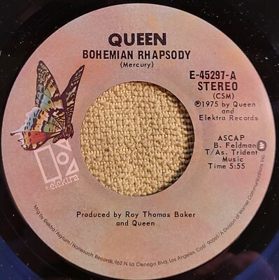 Queen ''Bohemian Rhapsody / I'm In Love With My Car''  NM-