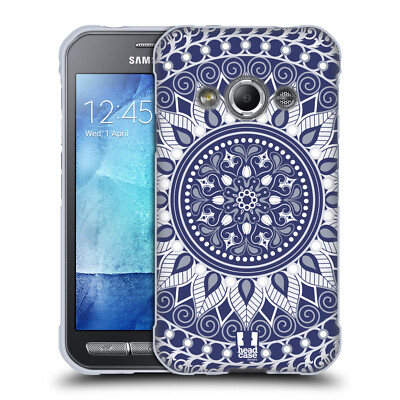 HEAD CASE DESIGNS MANDALA SOFT GEL CASE FOR SAMSUNG PHONES 4