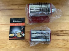 New Pasta Machine Pasta Maker 9 Adjustable Thickness Settings Spaghetti Noodles