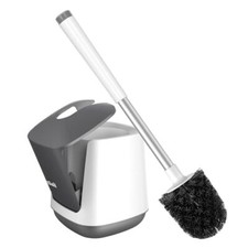 Toilet Brush and Holder, Automatic Toilet Bowl Brushes for Bathroom