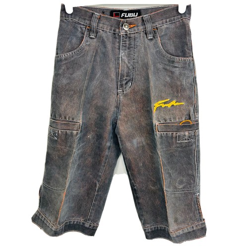 VTG 90s FUBU Dark Wash Denim Hip Hop 
