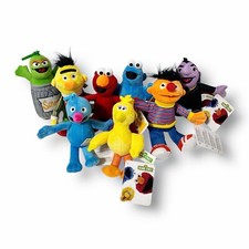 Sesamstraße Krümelmonster Graf Zahl Elmo Plüsch Bag Clip Rucksack Anhänger Figur