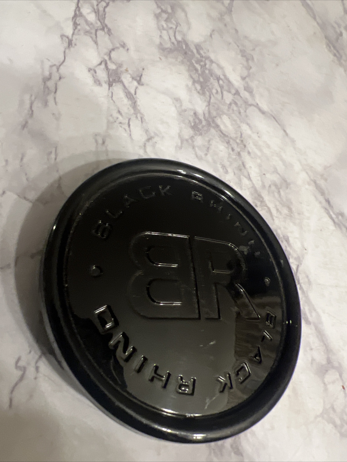 BR Black Rhino gloss black Custom Wheels Wheel Rim Center Cap M-1053 LG1707-06-image