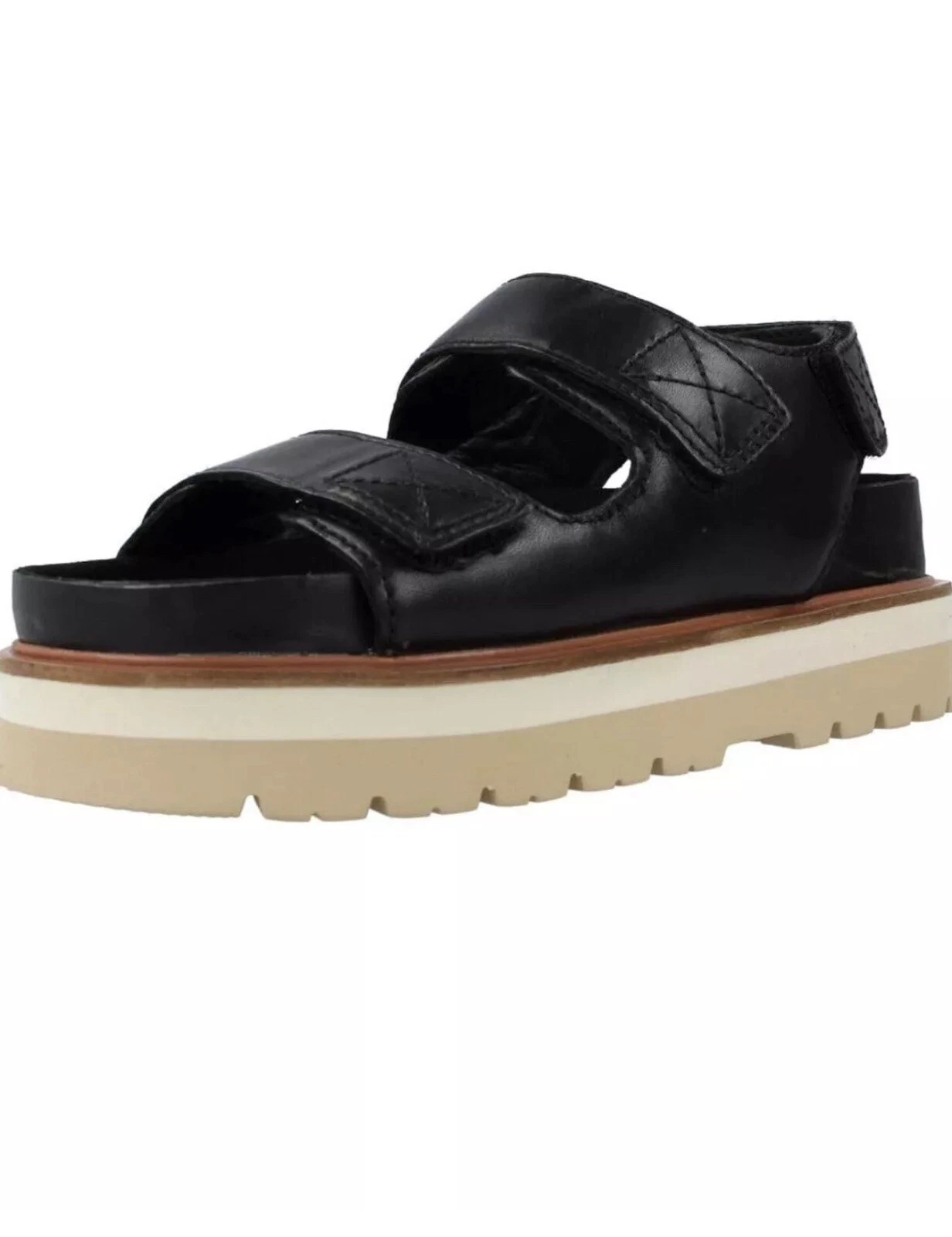 Sandali Clarks donna ORIANNA SEA in pelle nera 5 P 38