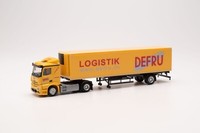 Herpa 952934 | Mercedes Benz Actros KüHlkoffer- Sattelzug | Defru | 1:87