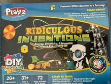 Science Build Kit Stem Learn & Do Science Playz Ridiculous Inventions NEW SEALED