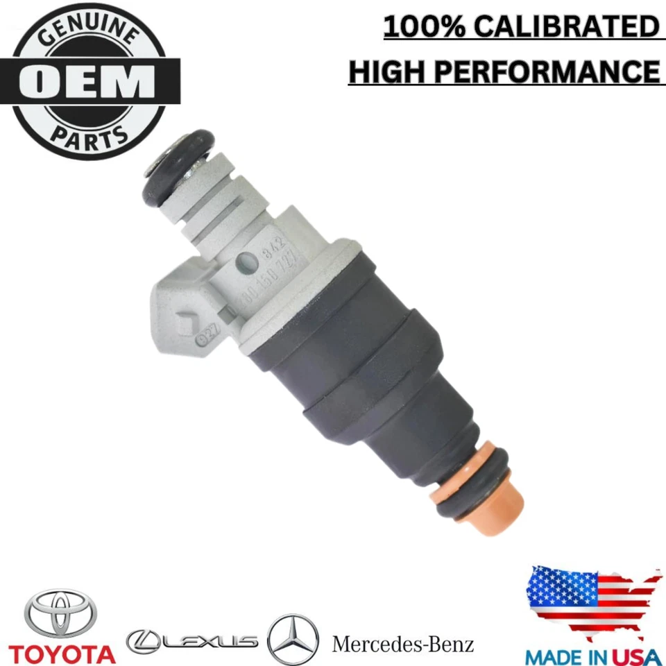 Injetores de combustível Bosch fabricante de equipamento original x4 para 1994, 1995, 1996, 1997 Mazda B2300 2.3L I4 - Imagem 2 de 4