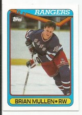 BRIAN MULLEN 1990-91 TOPPS CARD NM-MT+ CONDITION