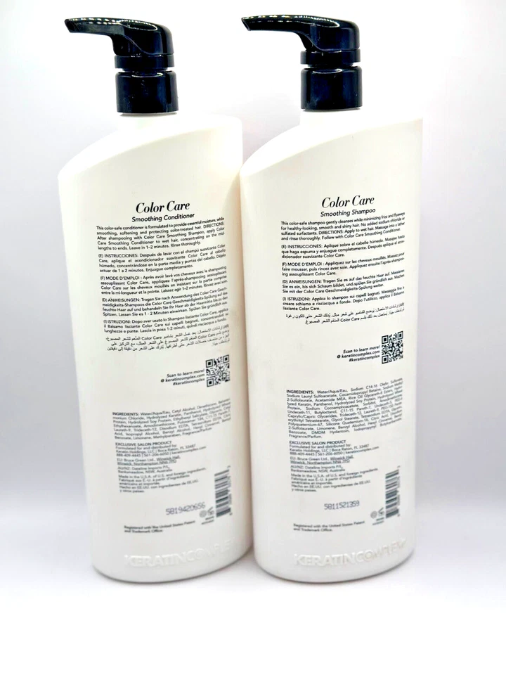Keratin Complex Color Care Shampoo & Conditioner 33.8oz DUO|NEW |FREE SHIPPING! - Image 2 of 2