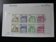 GERMANY Mi. #MH 23d oZ scarce mint MNH stamp booklet! CV $15.50