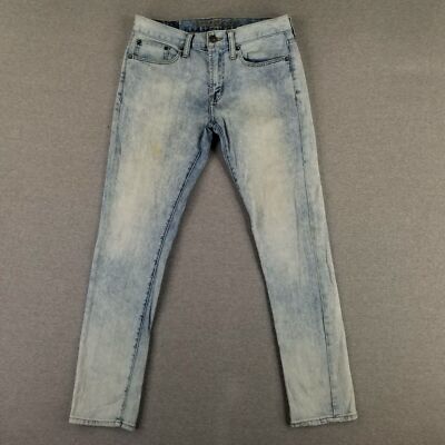 American Eagle 31x32 Skinny Jeans Light Wash Small Stain See Pics Soft Denim