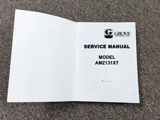 Grove Crane AMZ131XT Repair Service Shop Manual