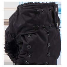 Basic Black - TOO SMART COVER BY SMART BOTTOMS - CLOTH DIAPER COVER