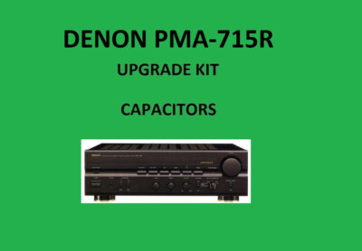 Stereo Amplifier DENON PMA-715R Repair KIT - all capacitors | eBay