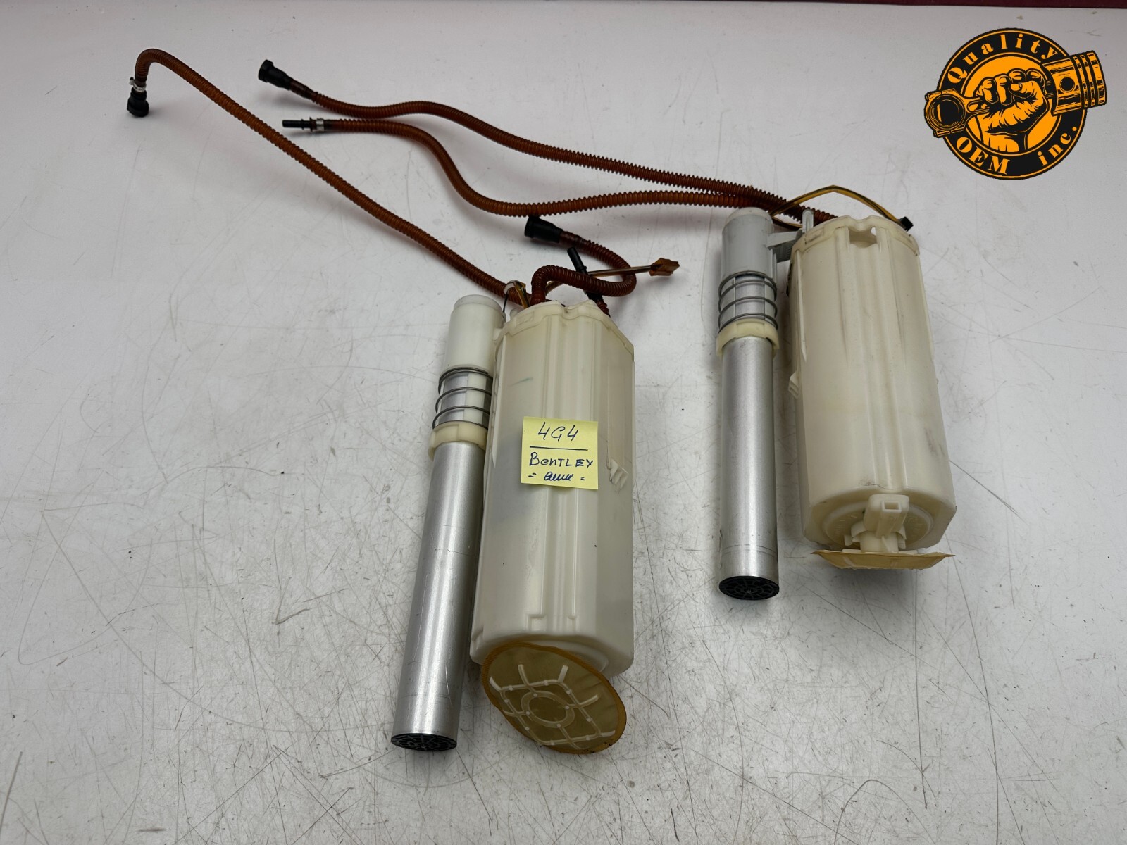 2003-2010 BENTLEY CONTINENTAL - FUEL TANK LEFT & RIGHT ELECTRIC PUMPS OEM 49 kmi