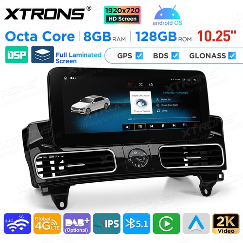 8+128GB Car GPS Navi Stereo Android 14 For Benz M/GL Class W166 X166 2013-2015 - Picture 15 of 24
