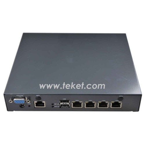 Intel celeron J4125 CPU Network router server with 4 LAN fanless mini desktop - 第 3/5 張圖片