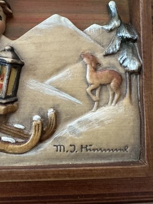 Goebel Hummel Music Box Four Seasons Ride Into Christmas First