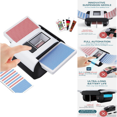Kartenmischer KPAW X1 Dualmodus 2 Decke Wiederaufladbar