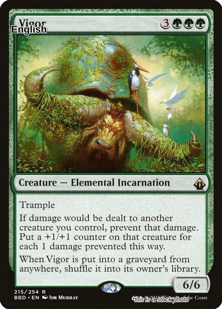 Vigor - BBD - LP TCG MTG