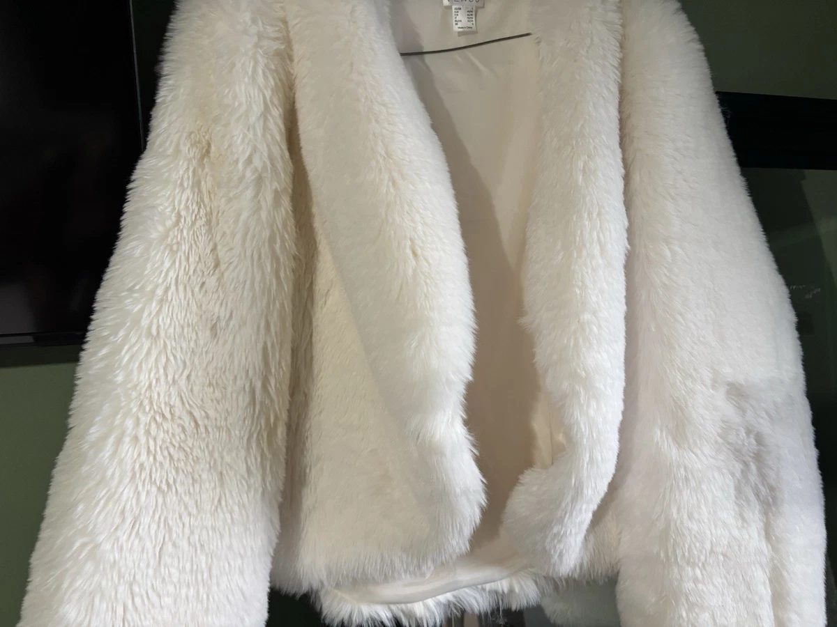 Fur Outer Shell White Coats, Jackets & Vests for Women for sale | eBay