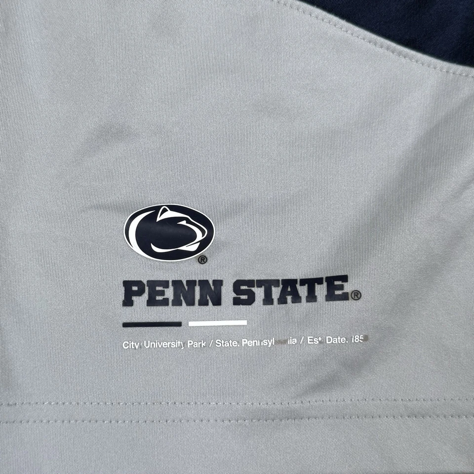 Nike Dri-Fit Men’s Large Penn State Team Issue Blue 7” Athletic Training Shorts - Image 4 of 4