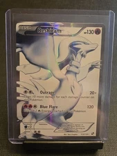 Reshiram 113/114 - Black and White - Ultra Rare - Pokémon Card TCG - LP