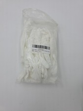 12Pairs White Cotton Gloves for Eczema and Dry Hands - Breathable Work Glove Lin