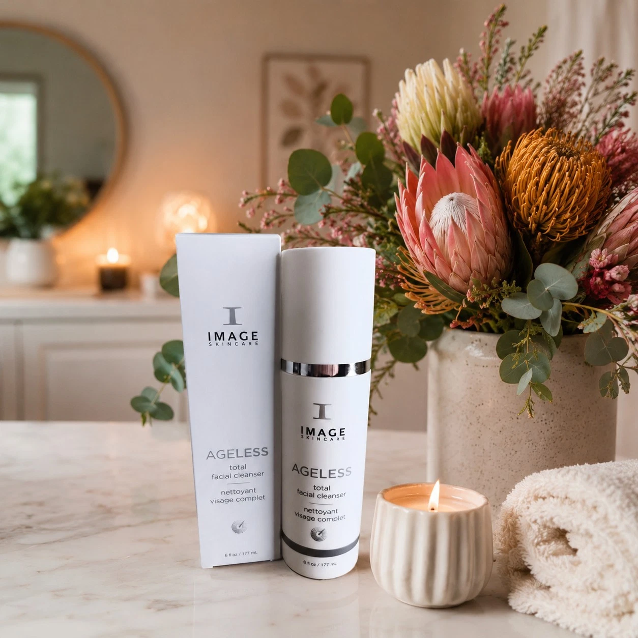 IMAGE Skincare Ageless Total Facial Cleanser 177ml | Glycolic Exfoliating...