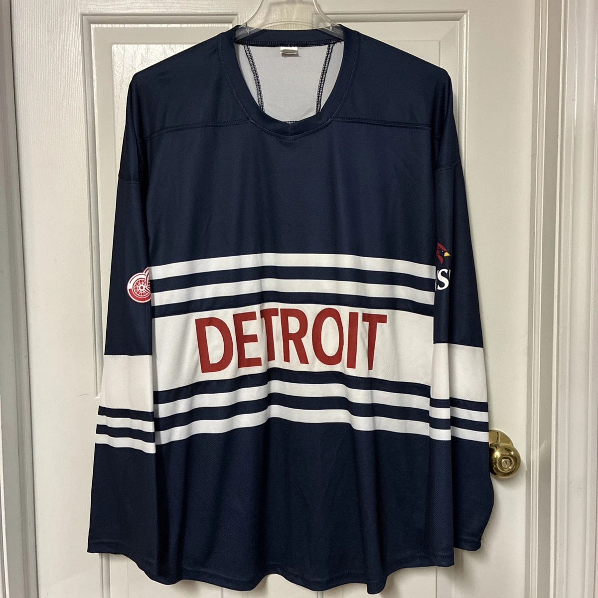 Blue Jersey Detroit Red Wings NHL Fan Apparel & Souvenirs for sale