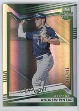 2022 Panini Elite Extra Edition Status Green 229/499 Andrew Pintar #138 3wu