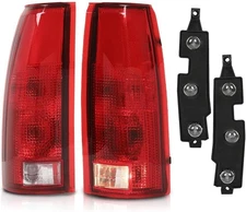 PIT66 Tail Silverado Sierra 1988-1999, Fit Silverado/Sierra 88-99（Red-AMZ） 