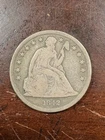 1842 SEATED LIBERTY DOLLAR CHOICE VG VERY PLEASING TYPE COIN