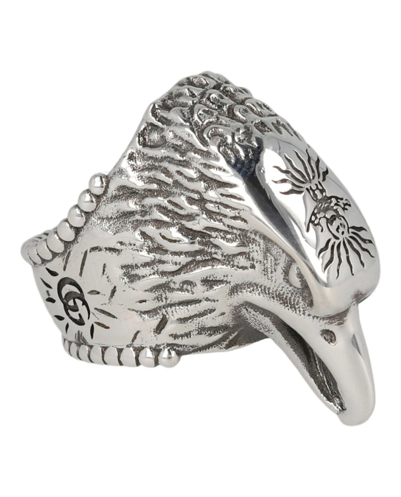 Bague homme Gucci Colère Forêt Aigle