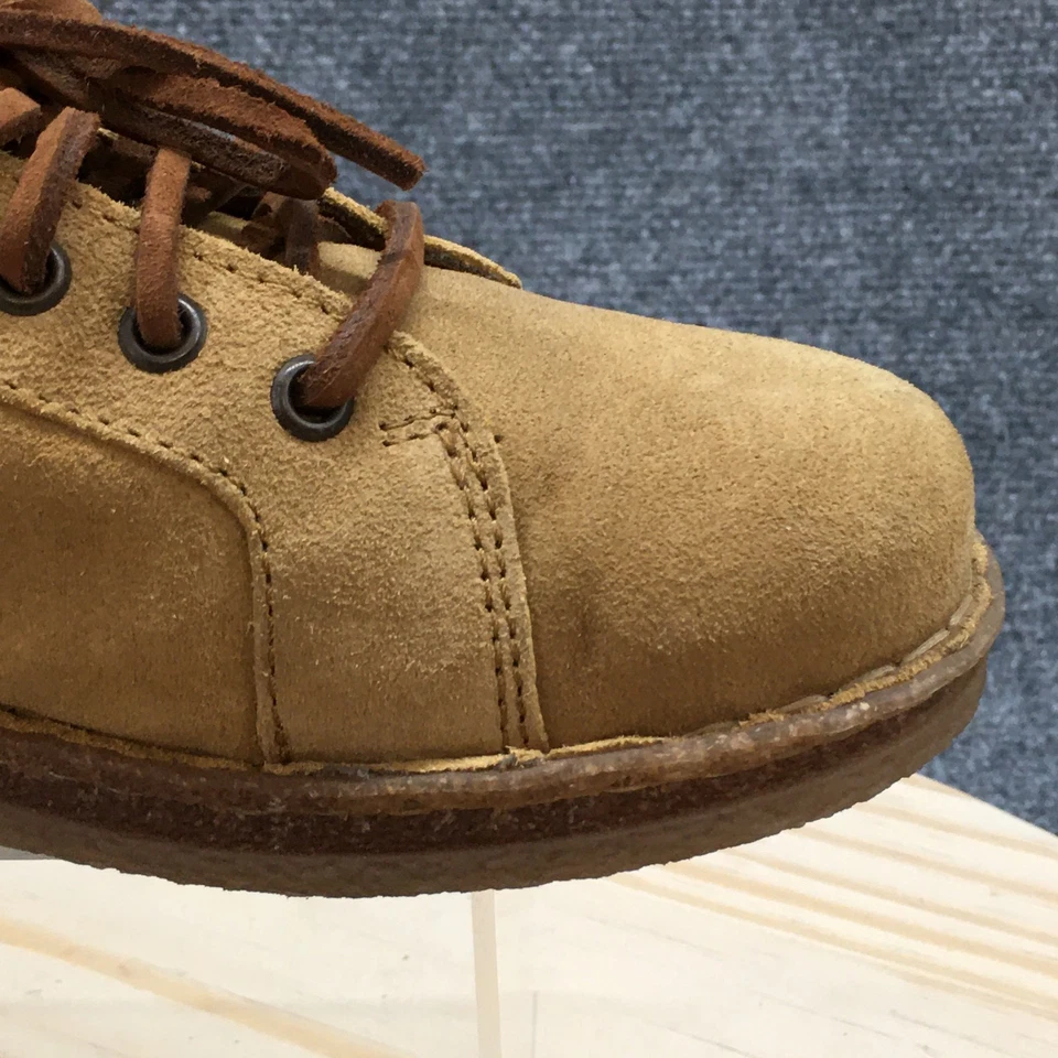 Born Shoes Mujer 8 M Isadora Zapatillas Informales Cuero Marrón Con Cordones BR0032707 Foto 2 de 4