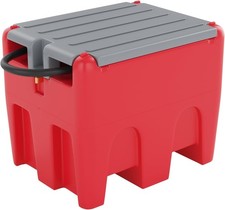 48 Gallon Portable Fuel Transfer Tank with 12V Electric Pump, 10GPM Flow, 13Ft H