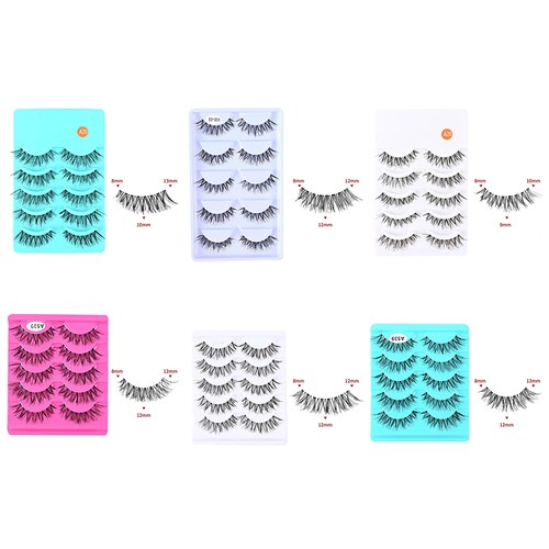 Künstliche Wimpern-Set zur Verlängerung für einen flauschigen, natürlichen Look