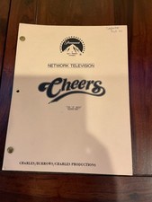Original script CHEERS &ldquo;Tan &lsquo;n Wash&rdquo; 1986 TED DANSON - SHELLEY LONG