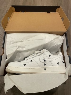 Nike Air Force 1 Low  Fly Pack    White/Premium Tumbled Leather   Size 11.5