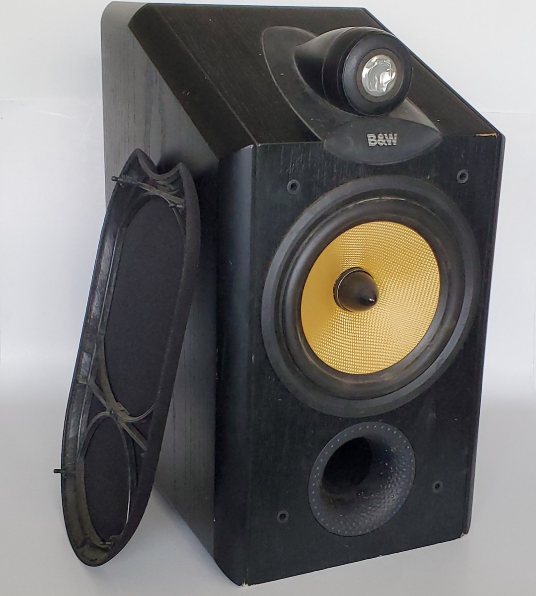 B&W CDM 1NT single speaker works tweeter may be bad Bowers Wilkins